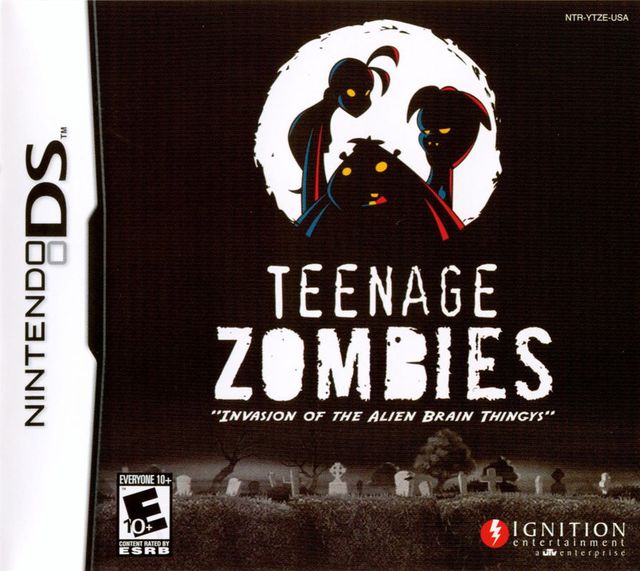 Game cover: Teenage Zombies: "Invasion of the Alien Brain Thingys"