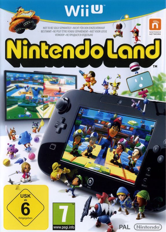 Game cover: Nintendo Wii U 32GB Nintendo Land Deluxe Set Bundle (included game)
