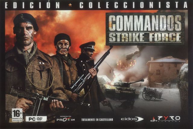 Game cover: Commandos: Strike Force (Collector's Edition)