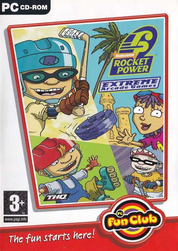 Game cover: Rocket Power: Extreme Arcade Games