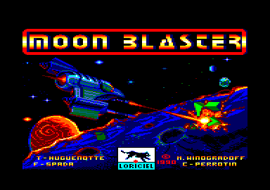 Game cover: Moon Blaster