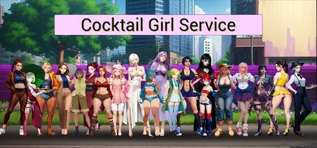 Game cover: Cocktail Girl Service