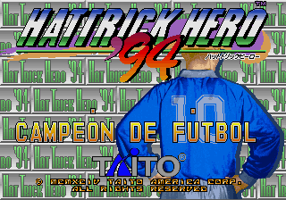 Game cover: Hat Trick Hero '94