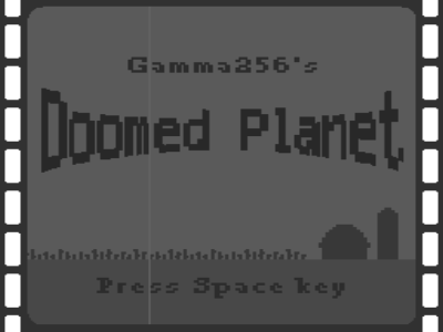 Game cover: Doomed Planet
