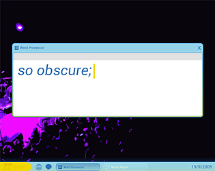Game cover: so obscure;