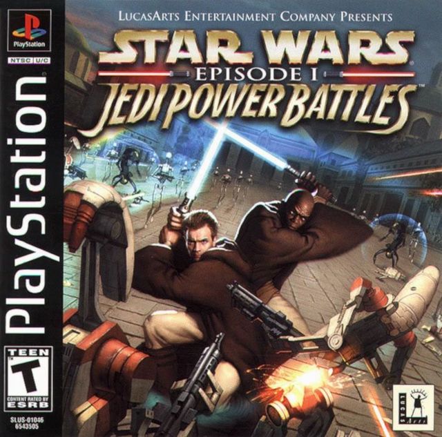 Game cover: Star Wars: Episode I - Jedi Power Battles