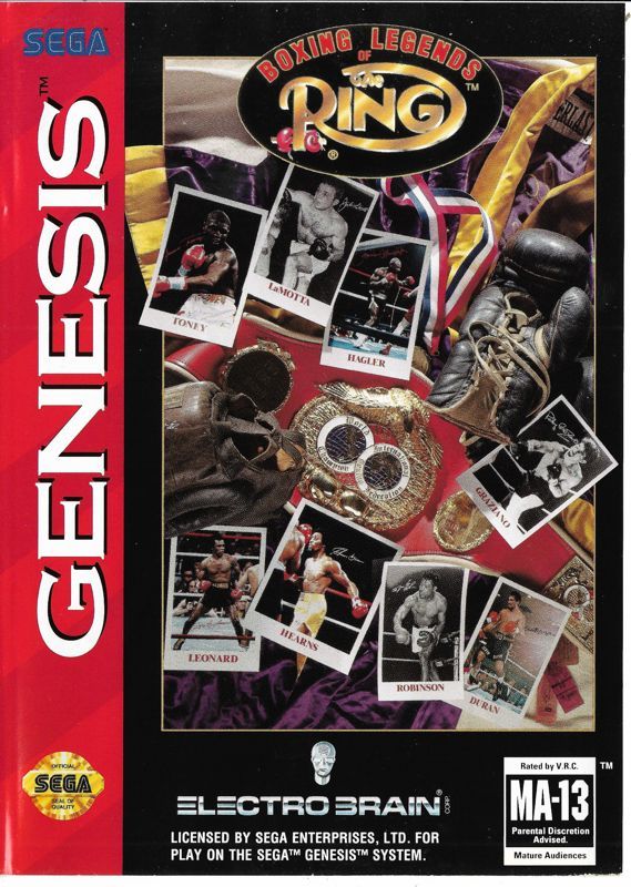 Game cover: Boxing Legends of the Ring