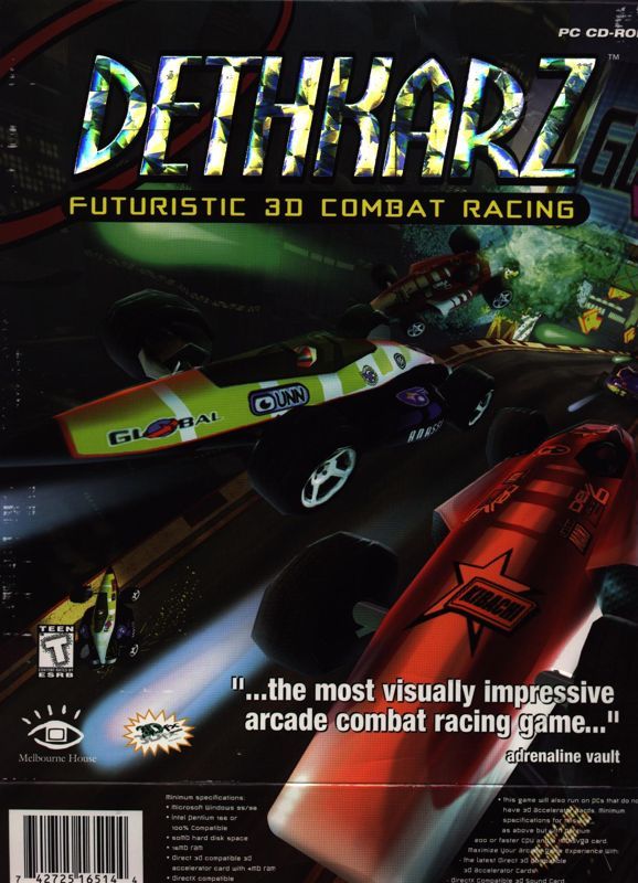Game cover: Dethkarz