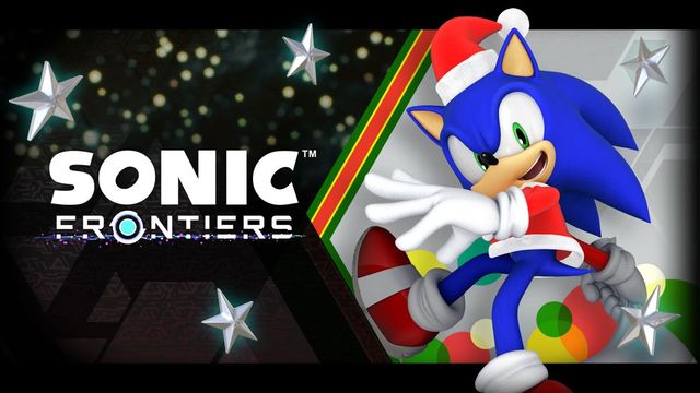 Game cover: Sonic Frontiers: Holiday Cheer Suit