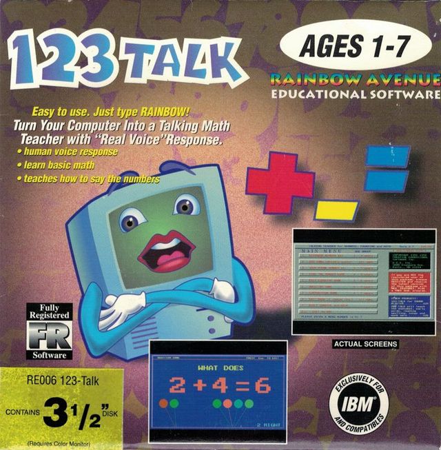 Game cover: Talking Teacher for Numbers