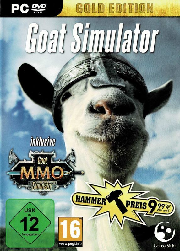 Game cover: Goat Simulator: Gold Edition