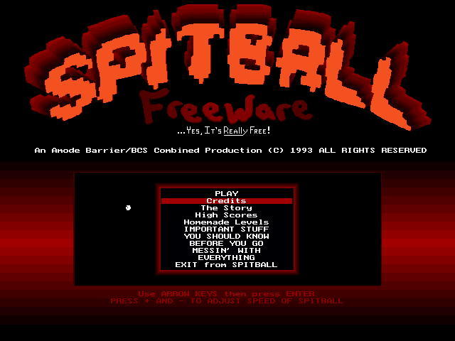 Game cover: Spitball