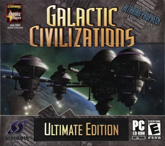 Game cover: Galactic Civilizations: Deluxe Edition