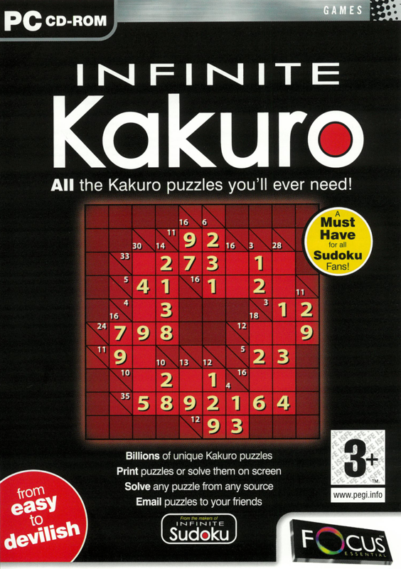 Game cover: Infinite Kakuro