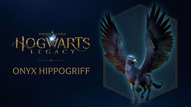 Game cover: Hogwarts Legacy: Onyx Hippogriff Mount