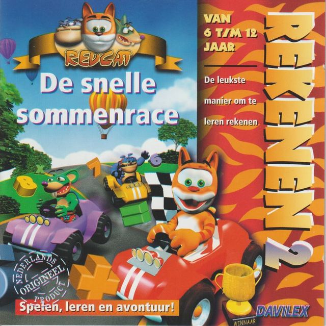 Game cover: RedCat: Rekenen 2 - De snelle sommenrace