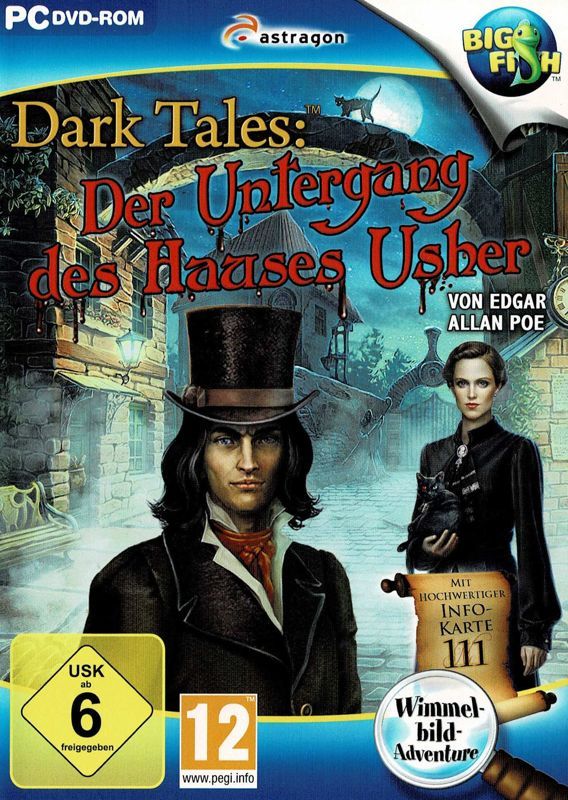 Game cover: Dark Tales: Edgar Allan Poe's The Fall of the House of Usher