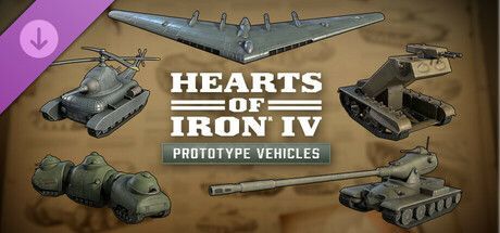 Game cover: Hearts of Iron IV: Prototype Vehicles