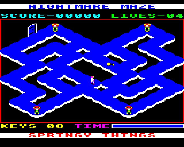 Game cover: Nightmare Maze