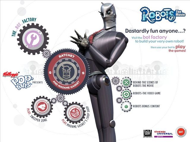 Game cover: Kellogg's Pop-Tarts Presents Ratchet & Madame Gasket's Sweeper Zone