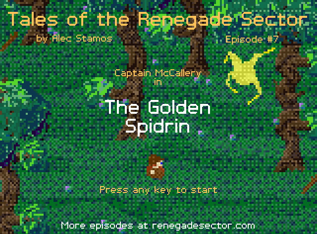 Game cover: Renegade Sector Episode #7: The Golden Spidrin