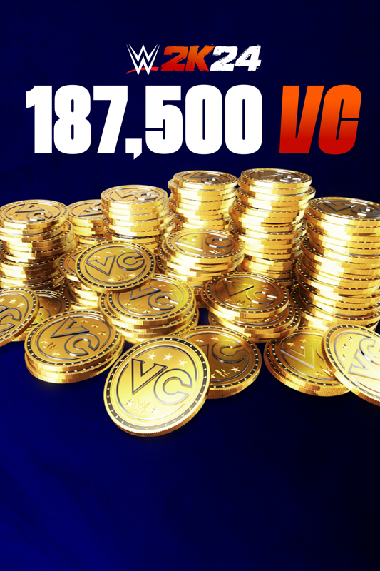 Game cover: WWE 2K24: 187,500 VC