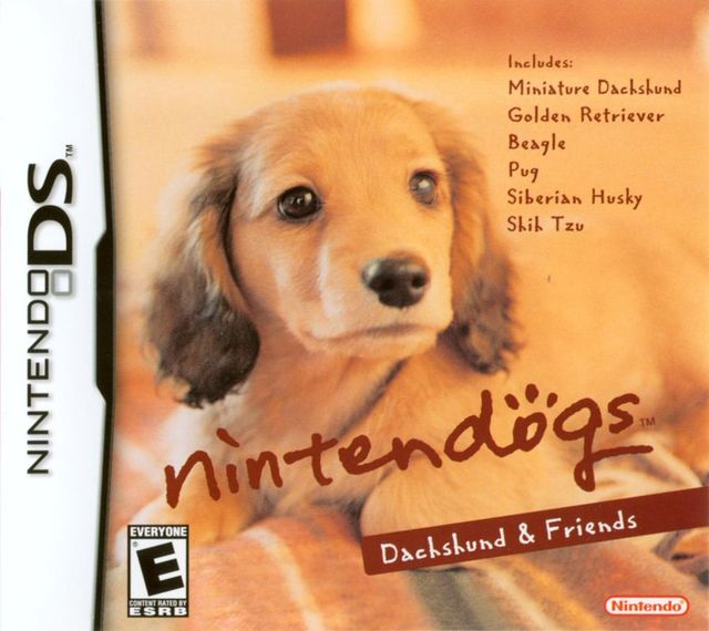 Game cover: Nintendogs: Dachshund & Friends
