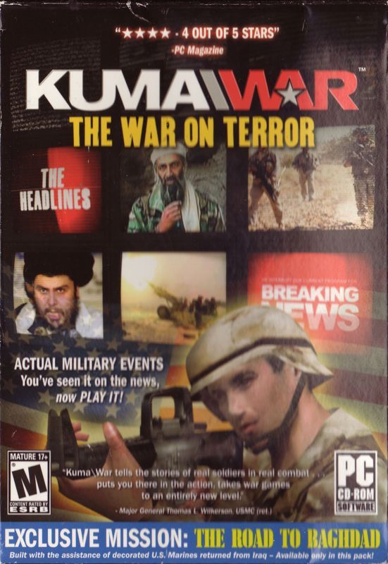 Game cover: Kuma\War