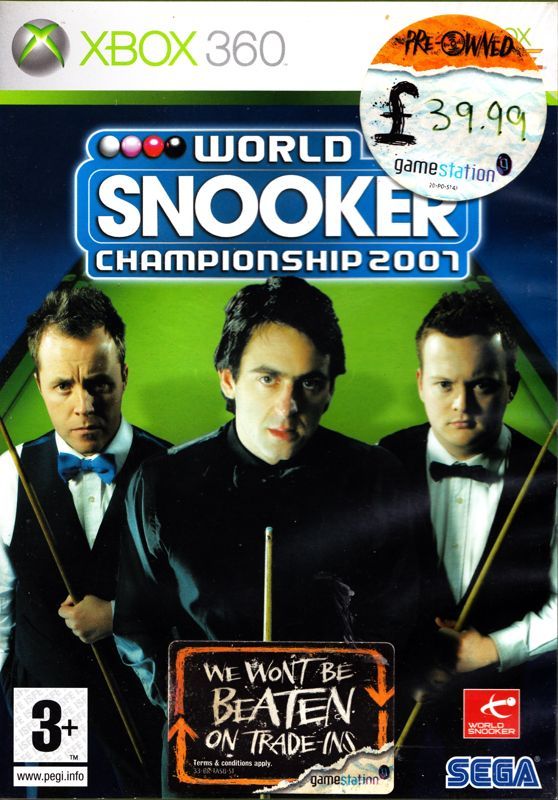 Game cover: World Snooker Championship 2007