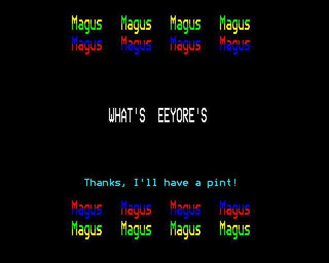 Game cover: What's Eeyore's