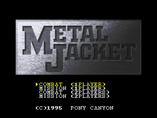 Game cover: Metal Jacket