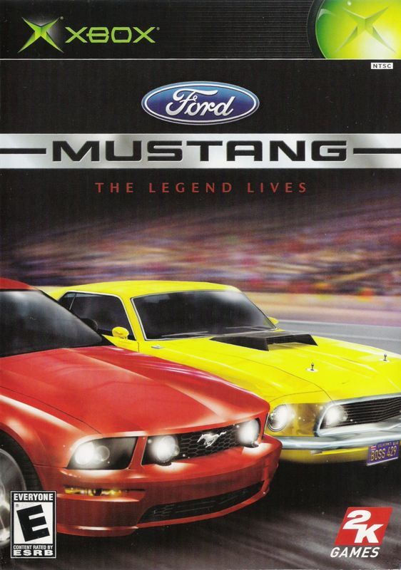 Game cover: Ford Mustang: The Legend Lives