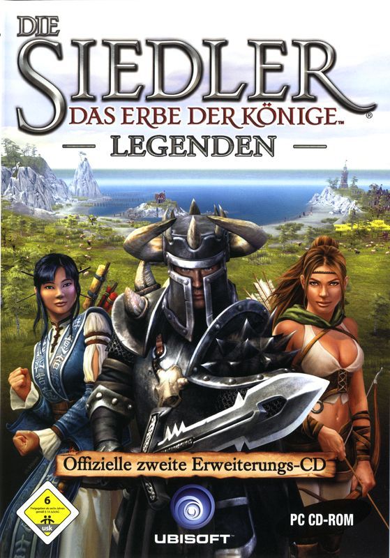 Game cover: The Settlers: Heritage of Kings - Legends Expansion Disc