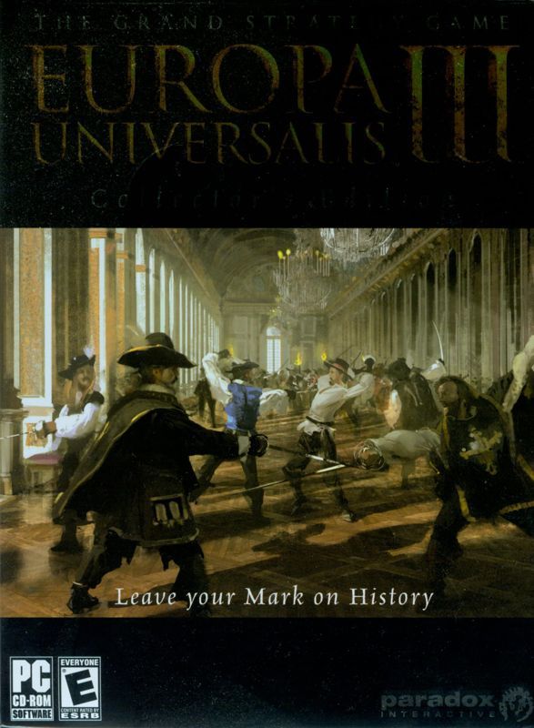 Game cover: Europa Universalis III (Collector's Edition)