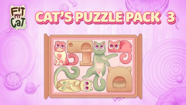 Game cover: Fit My Cat: Cat's Puzzle Pack 3
