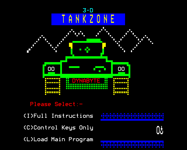 Game cover: 3-D Tank Zone