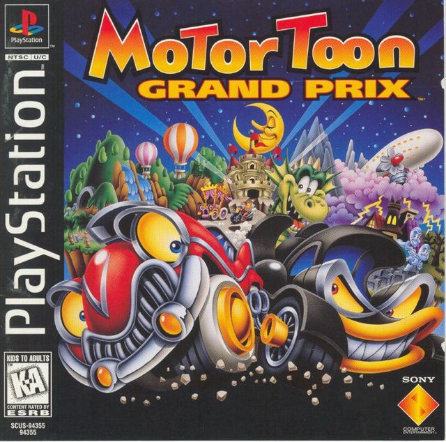 Game cover: Motor Toon Grand Prix