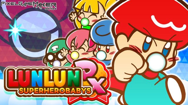 Game cover: Pixel Game Maker Series: Lunlun Superherobabys DX