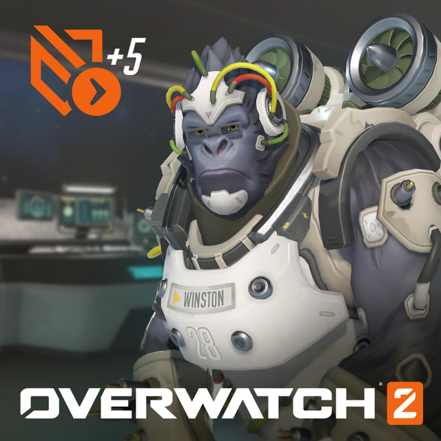 Game cover: Overwatch 2: Specimen 28 Winston Bonus Pack