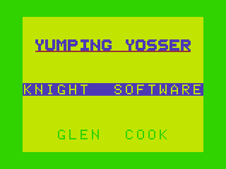 Game cover: Yumping Yosser