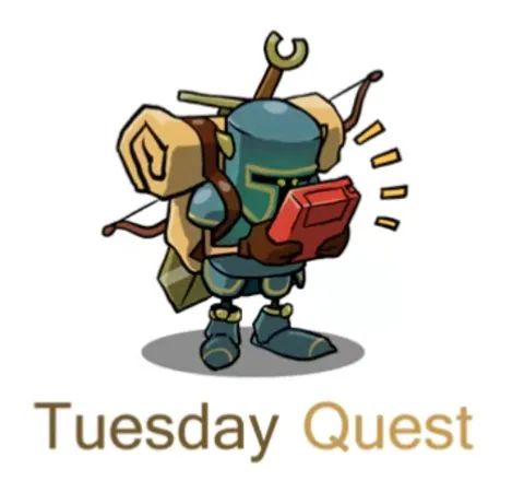 Logo: Tuesday Quest