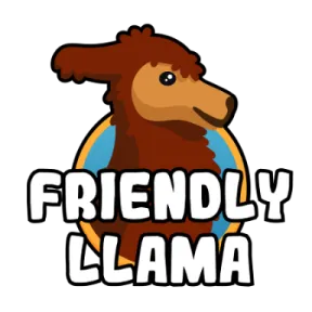 Logo: Friendly Llama