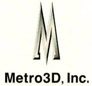 Logo: Metro3D, Inc.