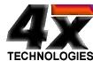 Logo: 4X Technologies S.A.