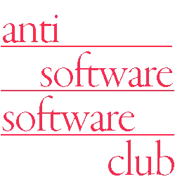 Logo: anti software software club LLC