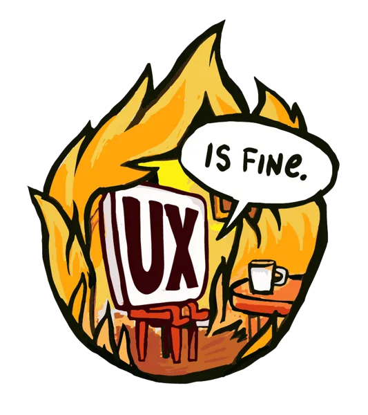 Logo: UX is Fine, LLC