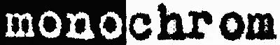 Logo: monochrom