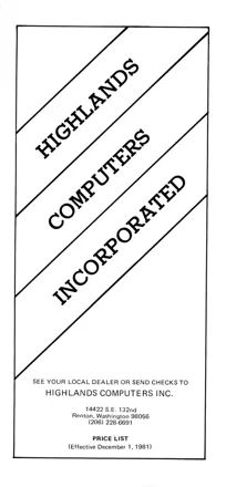 Logo: Highlands Computer Services
