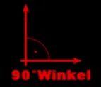 Logo: 90° Winkel