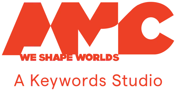 Logo: AMC pixel factory, LLC